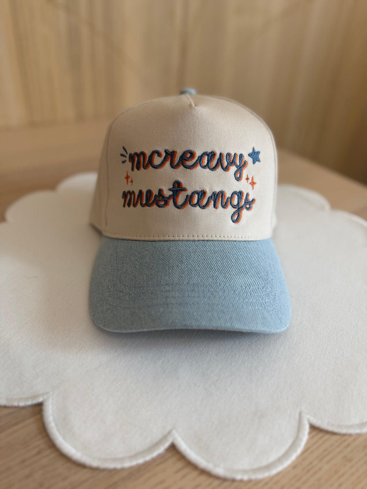 McReavy Mustangs School Spirit Hat