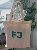 Personalized Small Canvas Tote